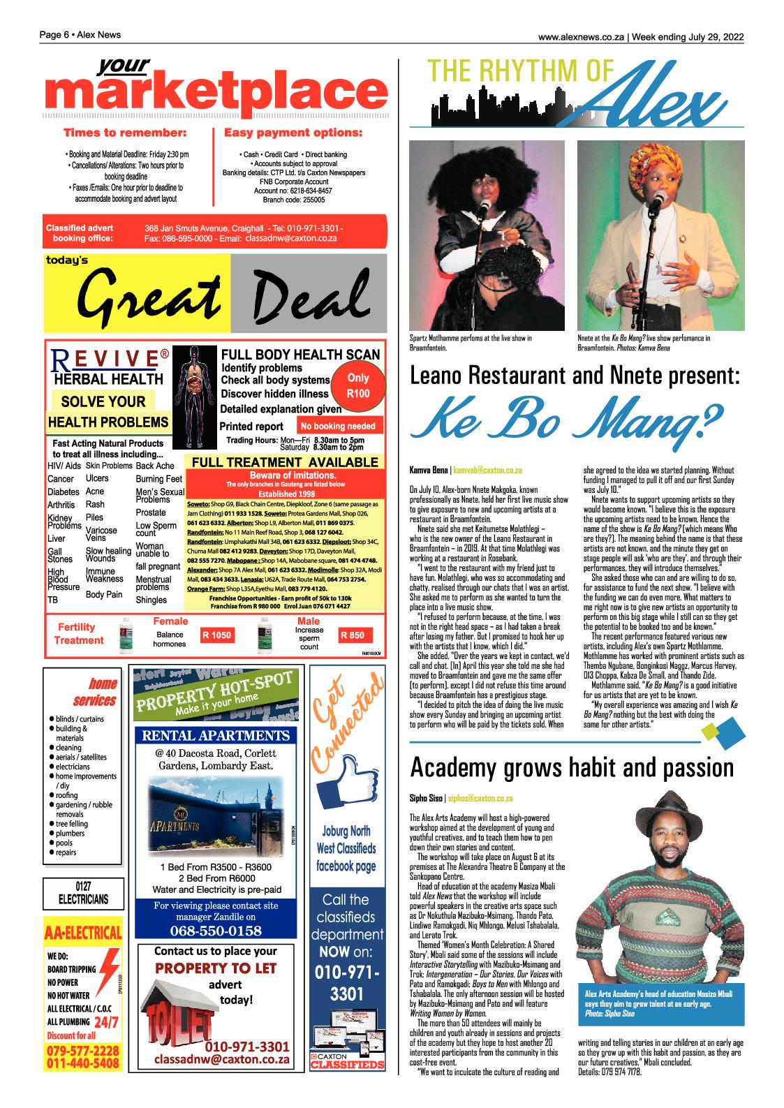 Alex News July 29 2022 page 6