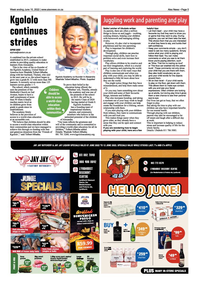 Alex News 10 June 2022 page 5