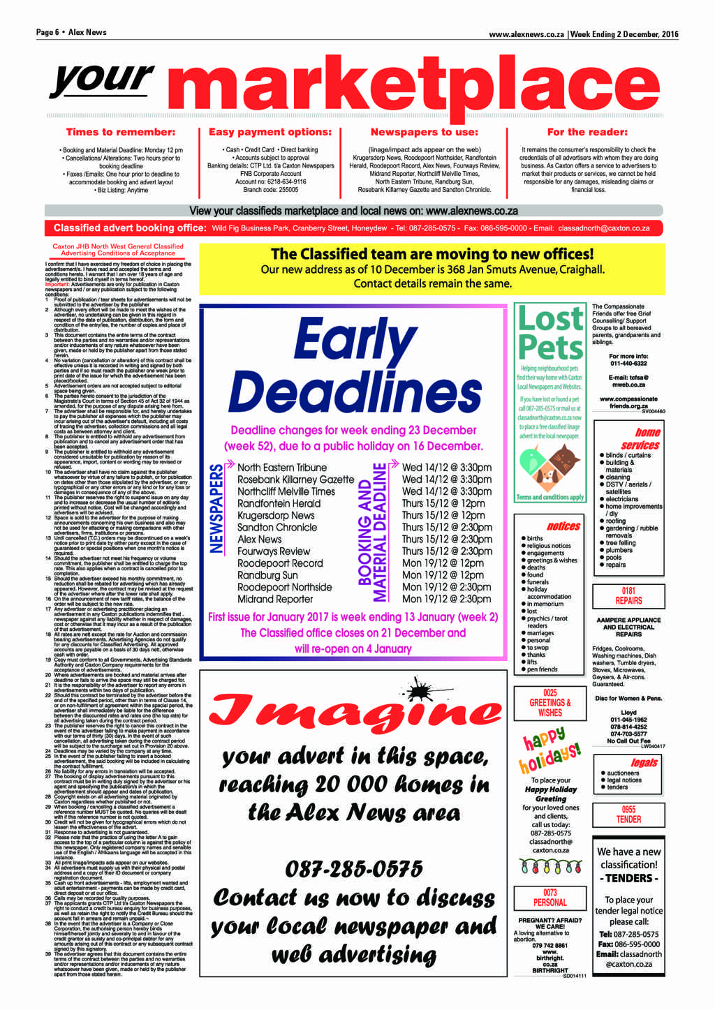 Alex News  2 December 2016 page 6