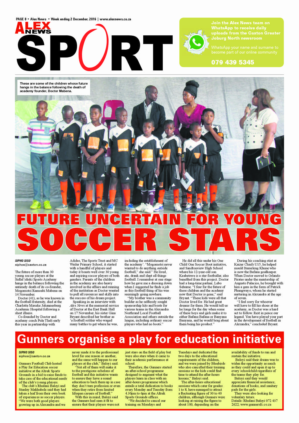 Alex News  2 December 2016 page 8