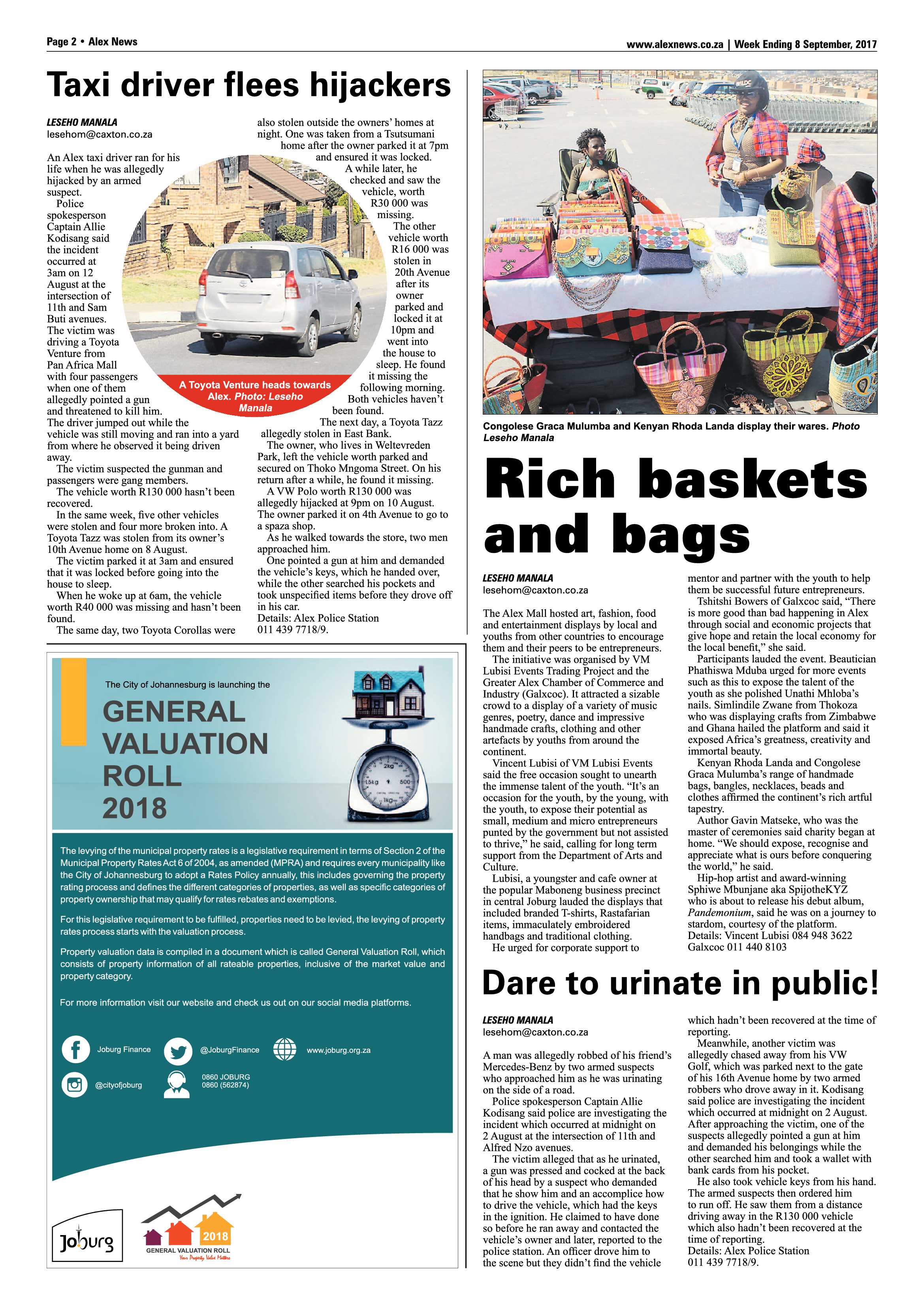 Alex News 8 September 2017 page 2