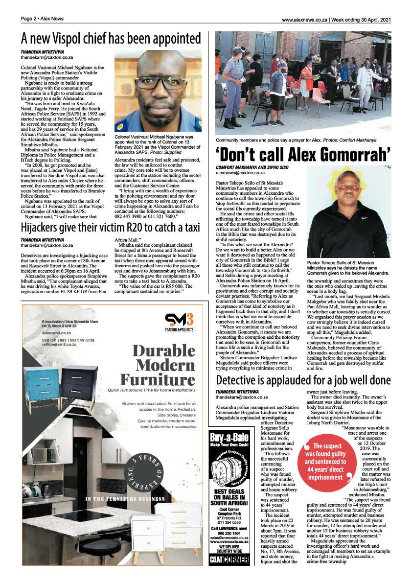 Alex News 30 April 2021 page 2