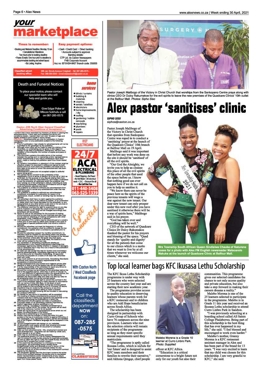 Alex News 30 April 2021 page 6