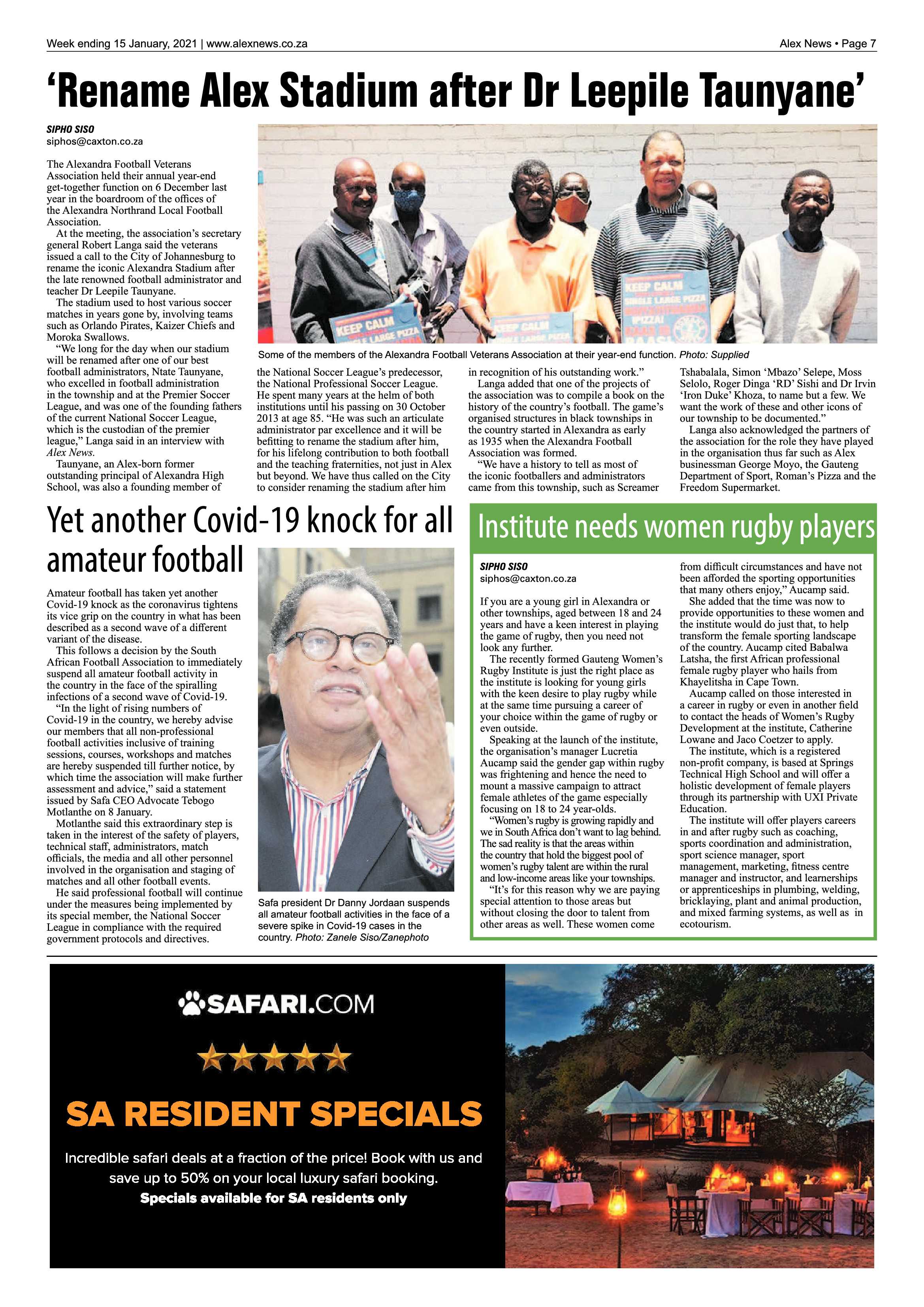 Alex News 15 January 2020 page 7